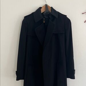 Burberry Black Wool/Cashmere Coat
